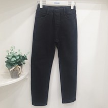 에꼴리에 모다 오산동탄 테이퍼드 본딩 워싱 블랙진22D5202