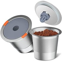 Reusable k Cup Coffee Filters Universal stainless steel Refillable k-Cups Filter Use for Keurig 2.0 and 1.0 Coffee Makers-brewers(2pack)…, 8