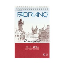 파브리아노 드로잉아트 스프링 CS01 A5 200g, 10개
