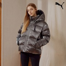 [푸마] [PUMA] NEW 스포츠 웰론 숏 푸퍼 패딩 여성 실버 B
