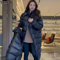 DFMEI 패딩 여 겨울 숏 루즈핏 도톰 후드 패션 베이커리 코트