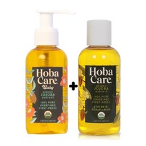 더호호바컴퍼니 100% 유기농 호호바오일125ml+유기농 베이비오일125ml (2개)