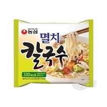 농심 멸치칼국수 98g, 3개