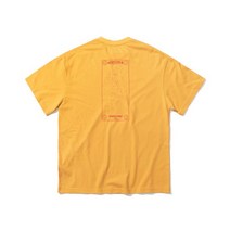 [정품/이벤트] 크리틱 CRITIC X HAPPY FOOD LETTER 반팔 티셔츠 옐로우