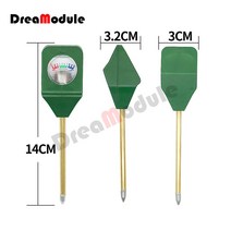 분석기 미니 토양 수분 센서 미터 감지기 금속 프로브 원예 식물 꽃 물 테스트 악기 정밀 습도계 도구