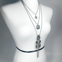 엔틱롱목걸이 3줄체인 커스텀쥬얼리 악세사리 2009137