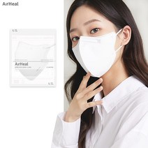 에어힐 국산 여름용 써멀본드 라이트핏 새부리형 마스크 컬러 대형 중형 블랙 베이지 핑크 귀편한 일회용 새부리형 마스크 50매 100매, 화이트