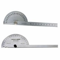 블루텍 분도기 BD-No.19 (old JN15-90) 90x204mm, 단품