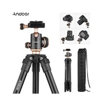 Andoer-카메라 삼각대 Q160SA DSLR 카메라용 파노라마 볼 헤드 장착 캐논 니콘 소니, CHINA _black