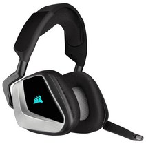 커세어 VOID RGB ELITE WIRELESS 무선 게이밍 헤드셋 벌크, 실버