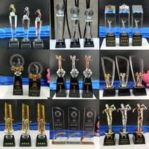 트로피 이글패 싱글 상패 제작 맞춤 제작 새 골프 크리스탈 메달 커스텀샷, 02 연한 회색