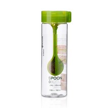 [감성살롱] 감성템 스푼 내장 스푼앤 보틀 550ml 티보틀 티거름망 물병 코멕스 KOMAX 주방용품 보틀 물병, 감성♡본제품♡홈