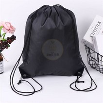 맞춤 인쇄 프로모션 아웃도어 캐주얼 짐 스포츠 방수 폴리에스테르 졸라 매는 끈 백팩 가방 10 개 드롭 배송