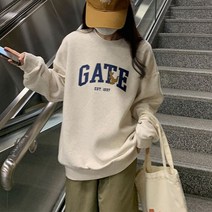 주디앤 여성 게이트 데일리 맨투맨 2P
