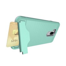 LG G7 ThinQ 케이스 초박형 PC 하드 G710 G6 장착 카드 포켓 스탠드 전화 커버 블랙 블루 레드 그린, For LG G6, Green, CHINA