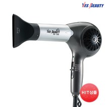 드라이어 shop & 가정용 모발건조기, Black & Silver 1390
