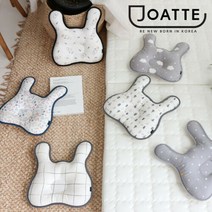 아기 스퀘어 짱구 베개 사각형 두상 머리모양 어린이, 플라워스퀘어짱구베개/네이비