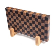 우드리아 나무도마 엔드그레인 캠핑 플레이팅 원목, M