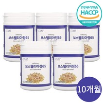 프리미엄 보스웰리아 고농축 보스웰릭산 65% 함유 인도산 관절 연골 HACCP 인증 사은품 증정, 보스웰리아 5통 10개월분