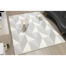 베란다 발코니 놀이매트 층간소음 아동 유아거실 안전매트 2세트, 리프멜로우 15T(2장)