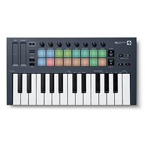 NOVATION 노베이션 MIDI 키보드콘트롤러 25 건반 FL Studio 대응 FLkey Mini 오리지널 스티커 첨부 세트