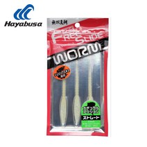 하야부사-SE160 프리 슬라이드 웜 스트레이트/참돔웜, 09옥토퍼스브라운-839750