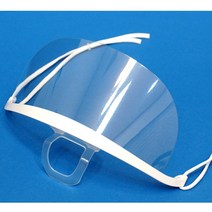 정아스토어 필름교체형 투명 위생마스크 10매입, 1개