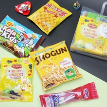 과자 손잡이 간식 구디백 어린이집 유치원 생일 답례 선물 10개 세트