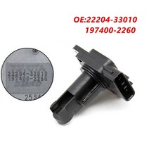 기류 측정기 22204-33010 toyota corolla auris hiace 197400-2260 용 질량 공기 유량계 센서, 한개옵션0