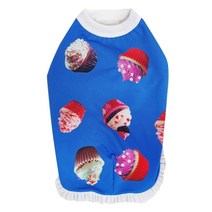 [ILLU]애플 자외선차단 여름츄 나시티(컵케이크)AF18024 애견옷 강아지의류 동물 애완티셔츠 견티셔츠_hAeEA, 선택h_XL