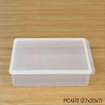 PC사각 외피 보존식용기 음식보관용기(대) HONI * 271072EA, 본상품선택
