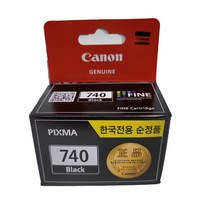 캐논 MX527 정품잉크 검정 8ml (PG-740), 1개
