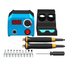 나무 인두기 3D펜 우드버닝 온도조절인두기, Btype LH55-2