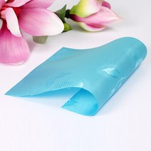 전통양단(하늘색) 한복원단 테이블보, 전통양단(하늘색)90x110