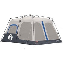콜맨 Coleman 8인용 텐트 블루, 파란색, 텐트 + 페그