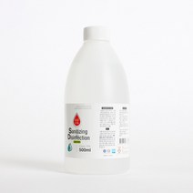올클린 소독제 리필용 500ml 액체형 살균소독제 손소독제 비말 가정용 사무실 업소용 캠핑 가구, 상세 참조