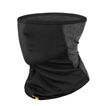 CoolChange 아이스 패브릭 자전거 페이스 마스크 UV 프로텍션 야외 스포츠 사이클링 반다나 라이드 트레이닝 넥 헤드 밴드 스카프, [03] Black Grey