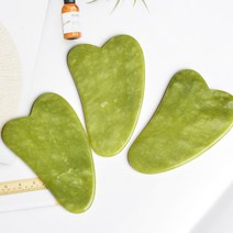 천연옥 경락 페이스 종아리 바디 셀프 마사지 괄사, 단품, 단품
