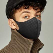 브릴리언샵 휘마스크 엠보 패턴마스크/ 항균 패션 연예인 명..., 선택:빗살엠보마스크