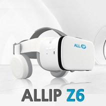 올아이피 ALLIP Z6 스마트폰VR 파노라믹 블루투스 헤드폰 VR기기 VR추천 VR게임기, 단일옵션