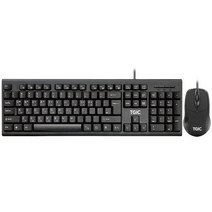 TGIC TGC-MK2000 유선 저소음 USB 키보드 마우스 세트.