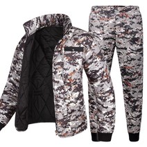 하이넥 차이나 깔깔이 (세트) 패딩 점퍼 바지 빅사이즈 누빔 내피 솜 경량 방한복