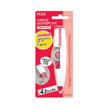 PLUS 수정테이프 WH-604 4.2mm 화이트, 2개
