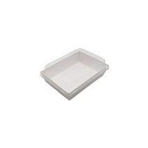 [직] 직사각 샌드위치 트레이 DRP-13 백색 박스/800세트 (뚜껑포함 세트발송)