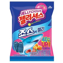 칠성 워터젤리 젤리추천 롯데 죠스바젤리 젤리셔스 과일젤리 대용량젤리 70G 8개, 7세트