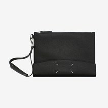 [메종마틴마르지엘라] [명품] 스티치 파우치 블랙 S35UI0517P4479T8013