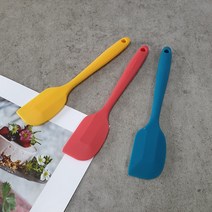 대코 브라이트 미니 볶음 주걱 실리콘 이유식 밥주걱 알뜰 뒤지개 조리 기구, 대코 브라이트 미니볶음주걱-옐로우