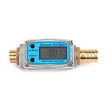 [JS] 디지털 LCD 디스플레이 가스 연료 유량계 터빈 367D 3/4 인치, 한개옵션0
