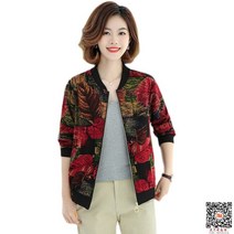 할머니 새틴 재킷 자외선차단옷 60세 70 노인 바이크자켓, C14-봄가을 두꺼운남성 86-2번색상