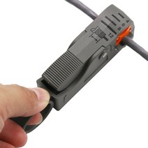 전선 까는기계 탈피기 폐전선 스트립 핑거 Decrustation 와이어 케이블 도구 스트리퍼 1pc 스테인레스 스틸, 한개옵션0
